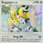 Pokemon TCG Regigigas Holofoil Oversized Jumbo Promo Card DP40 image number 2
