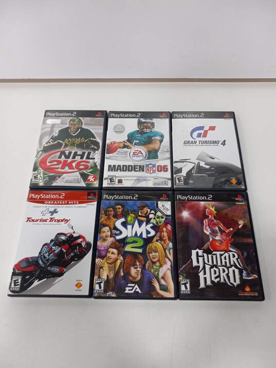 Bundle of Six Assorted PlayStation 2 Games image number 1