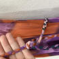Womens Multicolor Tie Dye Jewel Halter Neck Ombre Maxi Dress Size L image number 4