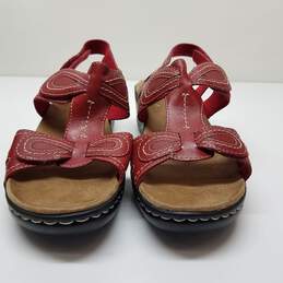 Clarks Women's Lexi Walnut Sandal Red Size 11 alternative image