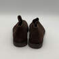 Mens 15007-245 Brown Leather Square Toe Pull-On Chelsea Boots Size 10 D image number 3