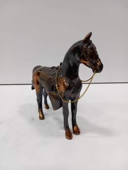 Metal Equestrian Horse Statute