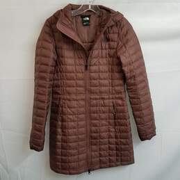 The North Face purplish brown insulated parka women's XS