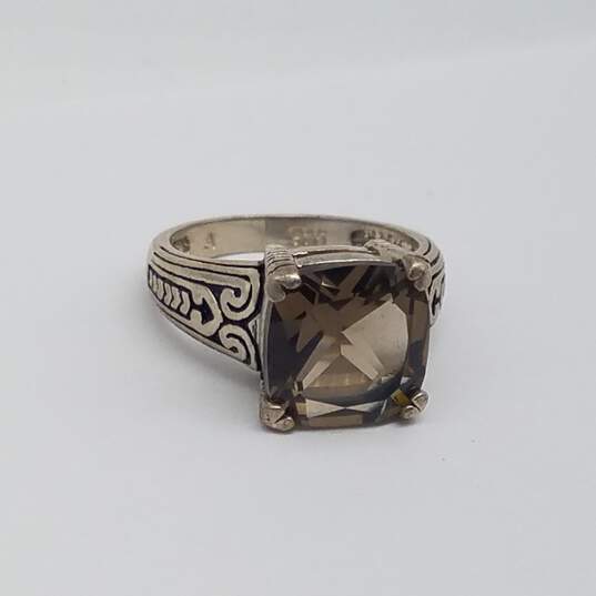 Sterling Silver Assorted Gemstone Sz 4 3/4 - 7 3/4 Ring Bundle 3pcs 11.2g image number 6