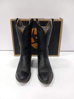 Ariat Heritage Women's Black Cowboy Boots Size 8B IOB