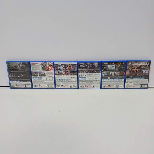 Bundle of 6 Sony PlayStation 4 Video Games image number 2