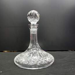 Clear Crystal Glass Decanter