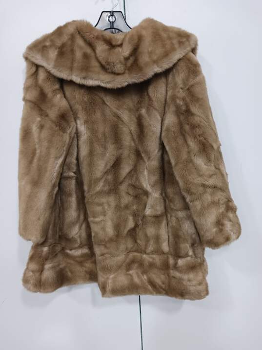 Women's Sears Faux Fur Overcoat No Size image number 2