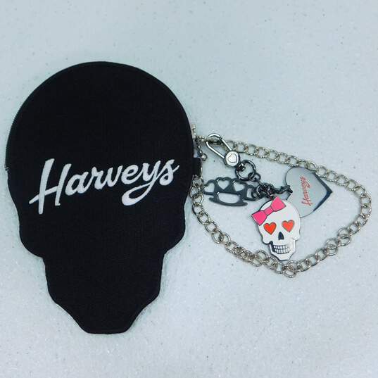 Harveys Tough Love Skull Coin Purse & Charm w/ Shopper Tote image number 4