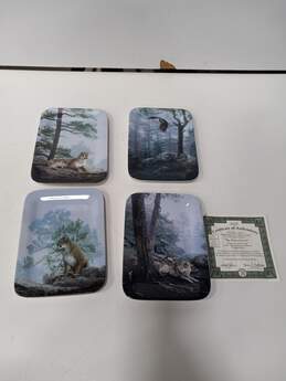 Bundle of 4 Bradford Exchange Natures Harmony By Daniel Smith Collectors Plate