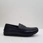 Coach Mott Black Leather Driving Penny Loafers Men's Size 9.5D image number 1