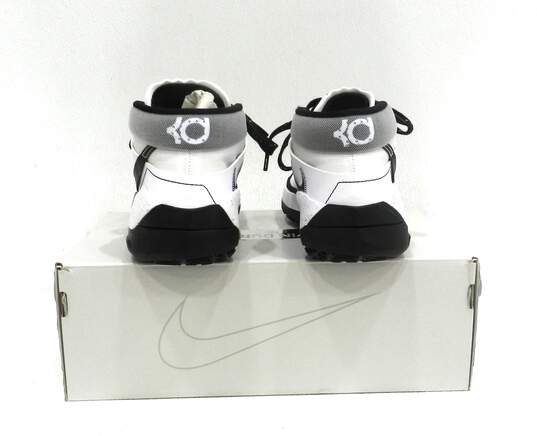 Nike KD 13 Team White Black Women's Shoe Size 7 image number 3