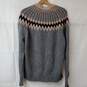 Jason Grey Wool Blend Pullover Sweater Men's L NWT image number 2