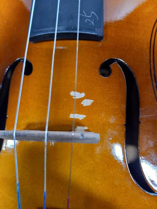 Unbranded 3/4 Size Acoustic Violin in Case image number 5
