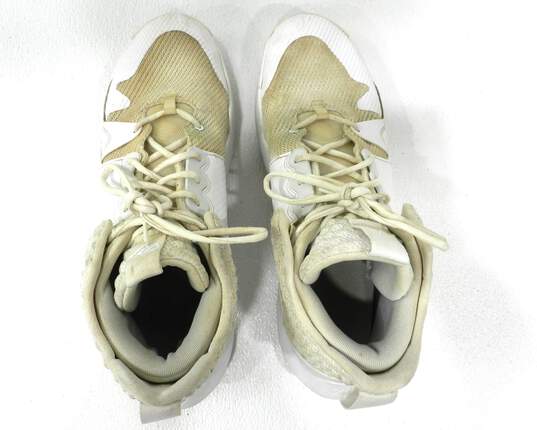 Jordan Why Not Zer0.2 Triple White Men's Shoes Size 15 image number 3