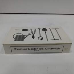 Department 56 Miniature Garden Tool Ornaments w/Box