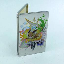 Pokemon Let's Go Pikachu Eevee Steel Book Nintendo Switch Case Only
