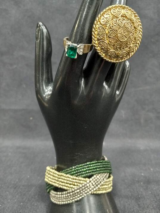 Bundle of Great Fashion Costume Jewelry image number 4