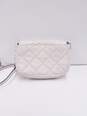Michael Kors Quilted Mini Crossbody Bag White image number 4
