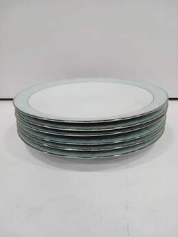Set of Six Noritake Lamita Dinner Plates