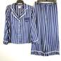 Kate Spade Women Blue Striped Pajamas 2 Pc Set Sz 1 image number 1