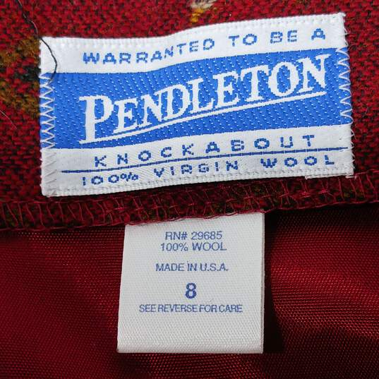 Vintage Pendleton Women's Knockabout Southwestern Blanket Wrap Skirt with Vest image number 3