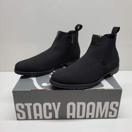Stacy Adams Oakhurst Black Ankle Chelsea Boots Size 11