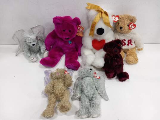 7pc Bundle of Assorted TY Beanie Babies image number 1