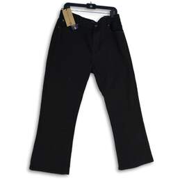 NWT Fremont +Harris Womens Black Wash Denver Stretch Bootcut Jeans Size 40S