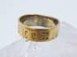Artisan 14K Yellow Gold 5.8mm Wide Patterned Band Ring 3.8g image number 3