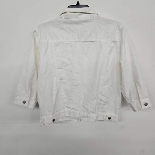 Unilexi White Jean Jacket image number 2
