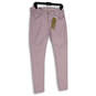 NWT Womens Pink Mid Rise Slim Fit 710 Super Skinny Leg Jeans Sz 12M W31 L30 image number 1