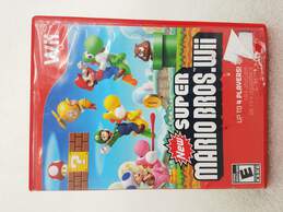 New Super Mario Bros. Wii Video Game With Manual