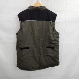 Unisex La Torche Green W/ Black Red Outerwear Vest Sz XL alternative image