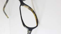 Fendi Marbled Tortoise Rectangle Eyeglasses alternative image