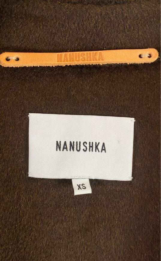 Nanushka Women Brown Trench Coat XL image number 3