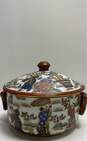 Oriental Lidded Tureen Hand Painted Porcelain Decorative Table Top Tureen image number 5