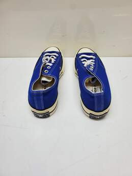 Converse Chuck Canvas Shoes Low Sneakers Rush Blue Sz 8.5 alternative image