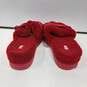 UGG Women's Red TreadLite Fluffy Slippers Size 10 image number 2
