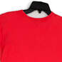 Womens Red Graphic Crew Neck Short Sleeve Pullover T-Shirt Size X-Large image number 4