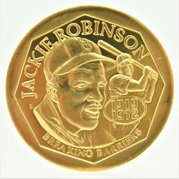 Jackie Robinson 1947-1997 50th Anniversary Breaking Barriers Bronze Coin Brooklyn Dodgers