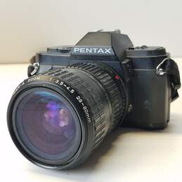 Pentax P3N 35mm SLR Camera with Lens and Flash alternative image