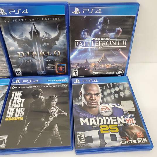 PS4 Assorted Games Lot x6 #2 image number 2