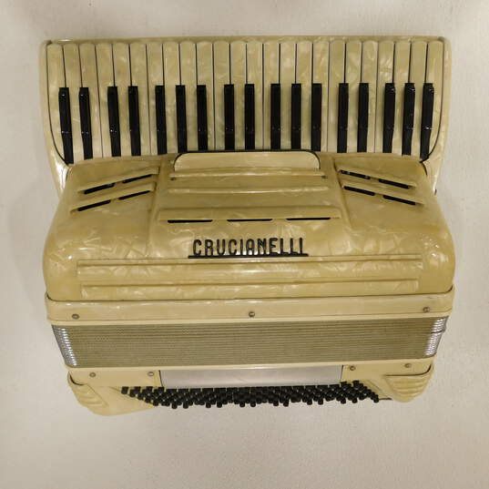 VNTG Crucianelli by Pancordion Inc. Brand 41 Key/120 Button Piano Accordion (Parts and Repair) image number 6