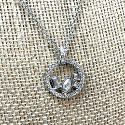Designer Swarovski Silver-Tone Fashionable Henrietta Pendant Necklace alternative image