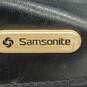 Vintage Samsonite Black Carry-On Bag with Adjustable Strap image number 5