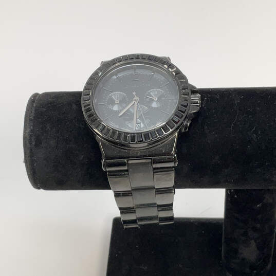 Designer Michael Kors Dylan MK-5850 Black Chronograph Dial Analog Watch image number 1