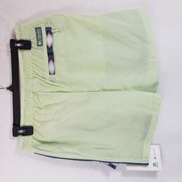 Madhappy for Columbia Men Green Color Block Graphic Shorts M NWT alternative image
