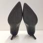 Michael Kors Leather Pointed Toe Pumps Black 8 image number 6