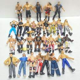 Mixed (WWE, WCW, & WWF) Wrestling Action Figures Bundle (Set Of 29)